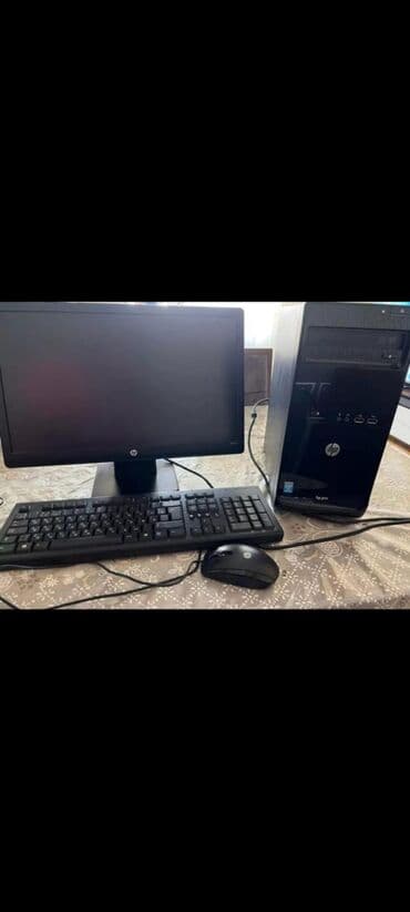 havadan internet: HP stolüstü kompüter dəsti Tərkib: - HP stolüstü sistem bloku (öndə — 1