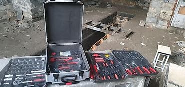 açar dest: Universal alət dəsti – metal kofanada - Sərt alüminium korpuslu — 2