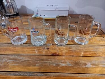 şüşe qab: Biri 5 m — 2