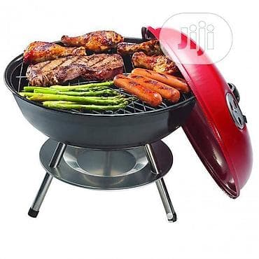 hava perdesi: Barbeku ızgarası Gəzinti və digər kamp fəaliyyətləri üçün yaxşı — 1