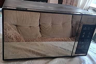 ayfon 11 islenmis: Samsung ME83XR mikrodalğalı soba - Güzgü effektli ön panel, sensorlu — 1