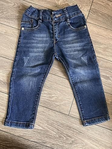 джинсовое платье для девочки: Uşaq cinsi – 2-3 yaş - Material: 100% pambıq denim 35 azn almisam az — 1