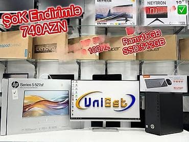 core i5: Masaüstü kompüter Şəhər: Bakı Çatdırılma?: Bəli UniSet Electronic🏪 — 1