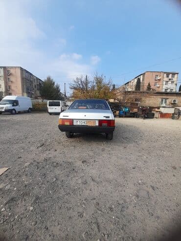 masin ucun qol alti: Vaz 21099 sedan - Kuzov: 4 qapılı, ağ rəng, qara bamperlər - — 3