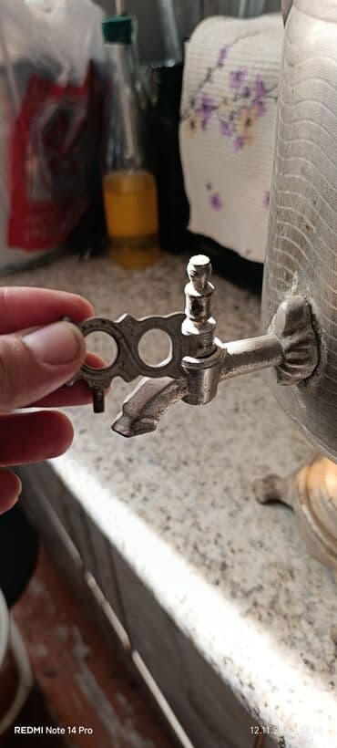 ikinci əl iran peçləri: İşlənmiş Od Samovar, 7 l, Ünvandan götürmə — 2