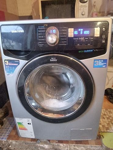 Samsung paltaryuyan maşın – EcoBubble texnologiyalı, ön yükləməli