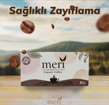 qəhvə satışı: Meri Organic Coffee - sağlam və dadlı bir seçim. Hər qutu 30 ədəd — 3