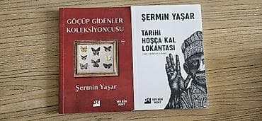 Şermin Yaşarın 2 kitabı : 1. Tarihi hoşçakal lokantası 2. Göçüp