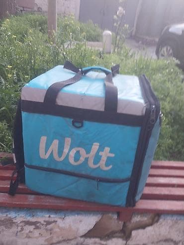 Wolt çatdırılma çantası – izolyasiyalı termal çanta - Brend: Wolt