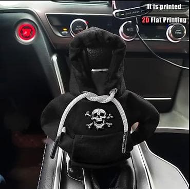 mini qadin masinlari: Avtomobil üçün mini hoodie dekor – kapüşonlu salon aksesuarı — 3