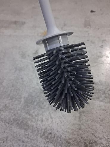 Məişət məhsulları: Difara yapsan Silkonu Silisium başlı tualet fırçası və qabı (Haibo) - — 2