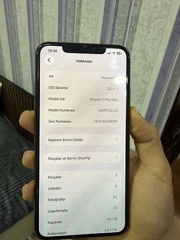 iphone 5s kabrolar: IPhone 11 Pro Max, 64 GB, Qızılı, Face ID — 4