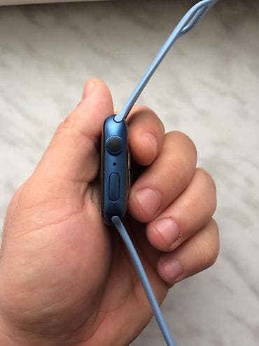 apple watch 7 41: Smart saat, Apple, Suya davamlı, rəng - Mavi — 6