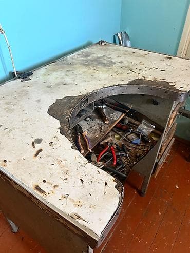 Metalkarkas iş masasının satışı. Zərgərlik işi üçün peşəkar iş masası — 3