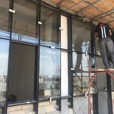 ремонт балконов: Qapı pəncərə,cambalkon,şüşə vitrajlar,ara kəsmələr,duş kabinlər — 9