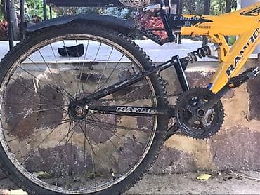 Dağ velosipedləri: Sarı rengli dağ velsoped tecli satilir pacenic deyşili pedal2 side — 5