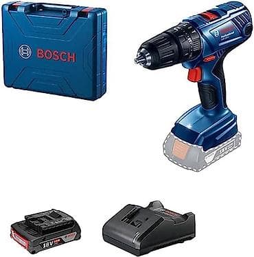 Bosch Akulu drel GSR 180-LI 2X 2AH 💵 Tikinti alət və avadanlıqlarının