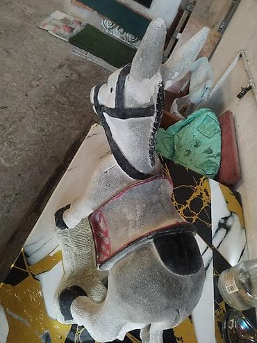 Ev üçün dekor: Fiqur, Gips, rəng - Ağ — 2