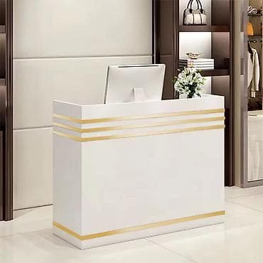 Məhsul: Resepsiyon/qarşılama masası - Dizayn: Minimalist və premium
