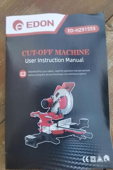 EDON ED-HZ91553 kəsici mişar (Cut-off Machine) Xüsusiyyətlər: -