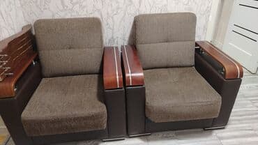 İşlənmiş, Di̇van-kravat, 2 kreslo, Açılan