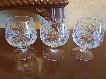 6 ədəd ayaqlı xrustal su bakalı — 3