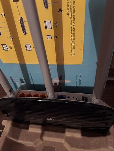 телевизор с интернетом: 2 ay işlənib TP-Link Archer C20 AC750 Dual Band Wireless Router — 4