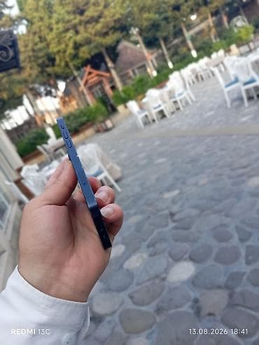 xiomi note 5: IPhone 12 mini, 64 GB, Pacific Blue, Zəmanət, Simsiz şarj, Face ID — 8