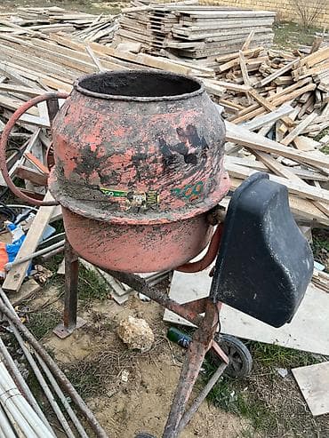 Ручные механические инструменты: Betonqarışdıran (beton mikseri) Betonqarışdıran ECO CM192, 200 LT — 2