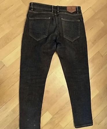 Üst geyimləri: Klassik 5-cibli kişi cins şalvarı – 2 rəng variantı - Rənglər: açıq — 3