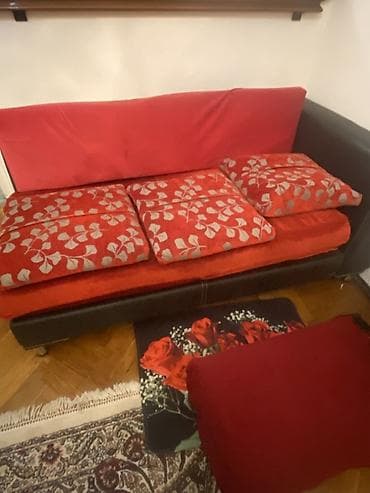 puf vazol: Divan, Açılmayan, Bazasız, Parça, Çatdırılma yoxdur — 1