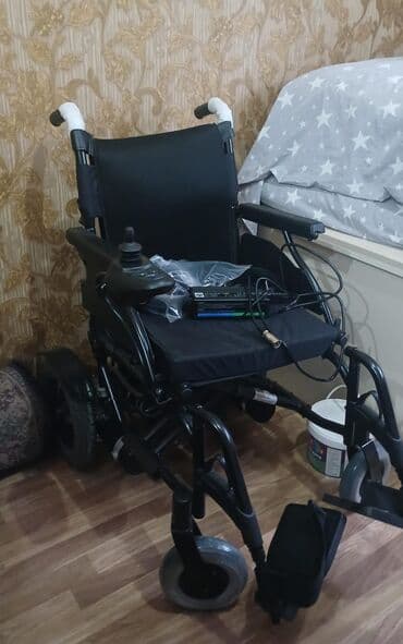 Nitril əlcəklər: Elektrik idarəetməli əlil arabası - Güclü elektrik mühərriki ilə — 2