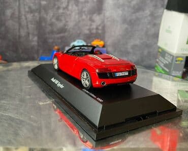 metbex tavan modelleri: Коллекционная модель AUDI R8 V10 Spyder Red 2012 Limited Edition — 25