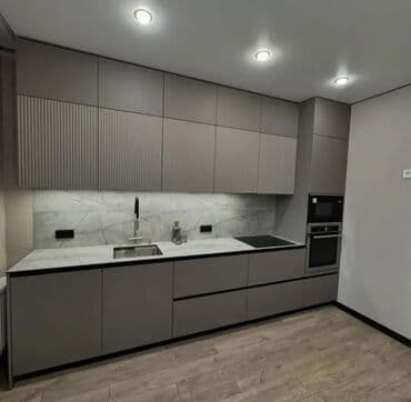 kapron çənlər: Кухонный гарнитур на заказ, Самозакрывающие петли, MDF, Нет кредита, Бесплатная доставка — 1