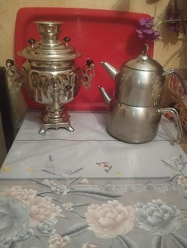 ataturk ciceyi: Çay dəsti, rəng - Narıncı, Şüşə — 4