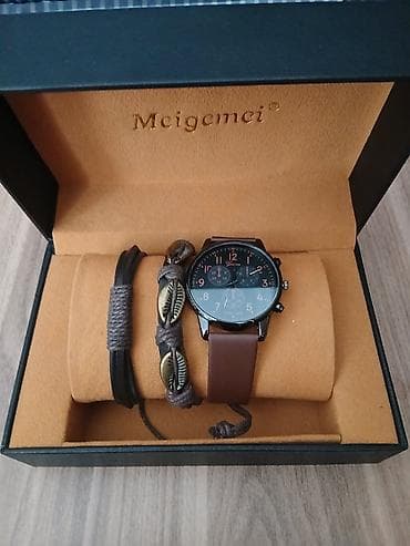 Комплекты с часами: Комплекты с часами, цвет - Черный — 1