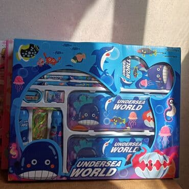 продленка для школьников: Set şəklində uşaqlar üçün xəttkeş yontan karandaş penal pozan — 5