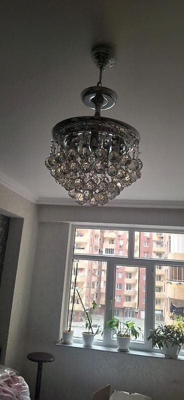 qapi otaq: Çılçıraq, 10 və daha çox lampa, Metal — 1
