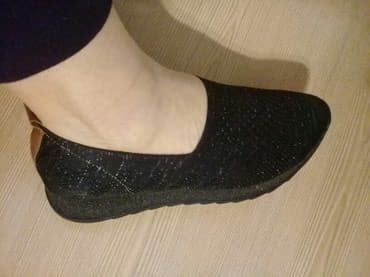 platforma qadın krossovkaları: Ölçü: 37, rəng - Qara, Yeni — 27