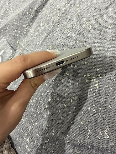 ucuz apple telefon: IPhone 15 Pro Max, Natural Titanium, Simsiz şarj — 2