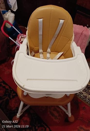 стуля: Uşaq yemək stulu – çevrilə bilən model.DEKABRDA 80 MANATA — 3