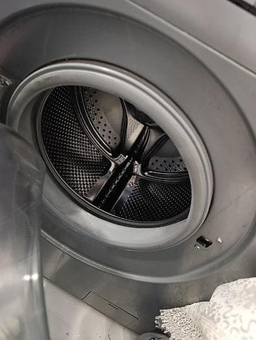 hisense l830: Hisense paltaryuyan maşın – model WF U6012S - Ön yükləməli, gümüşü — 3