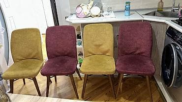 Mətbəx üçün, Qatlanmayan, Stul