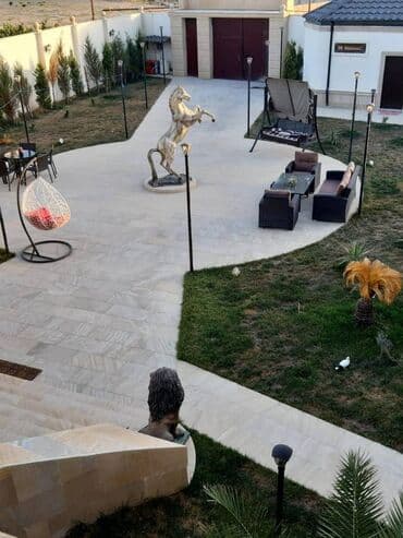 аренда дачи с бассейном: Баку, Пос. Бильгя, 290 м², 5 комнат, С бассейном, Артезианский колодец, Канализация, Комби — 2