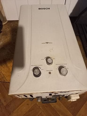 Bosch qazla işləyən su qızdırıcısı (geyzer) - Mexaniki idarəetmə