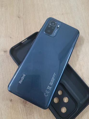 wifi ip kamera: Redmi Note 10, 64 GB, rəng - Mavi, Barmaq izi — 1