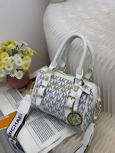 Çantalar: Michael Kors monoqramlı mini barrel çanta – gündəlik və şık istifadə — 5