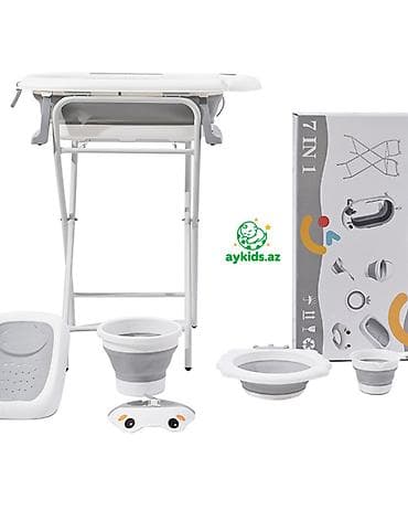 yaz basanoşkalar: 🛁👶 **7-i 1-də Qatlanan Körpə Vanna Dəsti – Rahat və Təhlükəsiz — 1