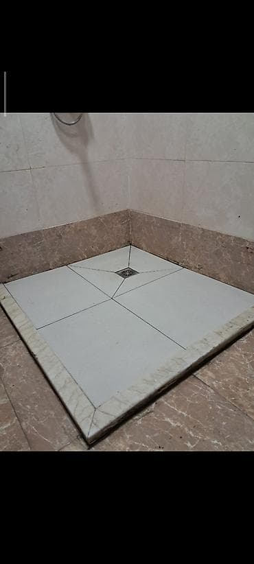 duş altlığı: 🚿 Müasir duş kabina altlığı hazırlanır! ✔️ Keyfiyyətli kafel işi ✔️ — 5