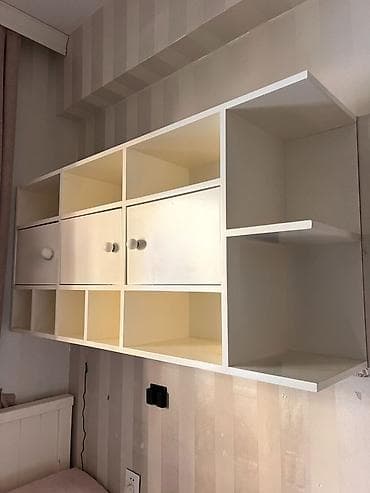 dekor ref: MDF-dən hazırlanmış ağ rəngli mebel satılır. Üzəri maşın boyasıdır — 1